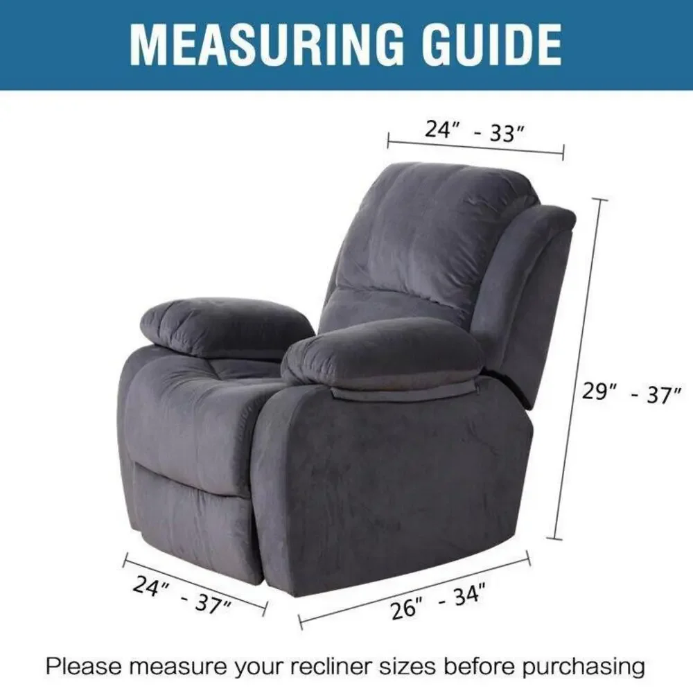 H.VERSAILTEX 2-Piece Jacquard Spandex Loveseat Stretch Slipcover, Charcoal Gray